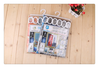 嘉豪日用 時(shí)尚新款浴室用防霉加厚防水浴簾 印花掛簾